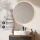ARISA Bathroom Furniture Set in Black – With Nova LED Mirror and White Ceramic Countertop Sink (55 cm)
