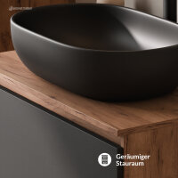 ARISA Badmöbel Set Schwarz – Mit Nova LED...