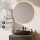 Ensemble de meubles de salle de bains ARISA noir – Avec miroir Nova à LED et lavabo à poser en céramique blanche de 60 cm