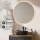 ARISA Bathroom Furniture Set, Black Ribbed – With Nova LED Mirror and Black Ceramic Countertop Sink (42 cm)