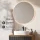ARISA Bathroom Furniture Set, Black Ribbed – With Nova LED Mirror and White Ceramic Countertop Sink (55 cm)