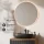 ARISA Bathroom Furniture Set, Black Ribbed – With Nova LED Mirror and Black Ceramic Countertop Sink (60 cm)