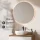 Ensemble de meubles de salle de bains ARISA blanc – Avec miroir Nova à LED et vasque à poser en céramique blanche de 42 cm