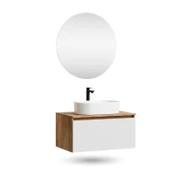 ARISA Bathroom Furniture Set in White – With Nova...