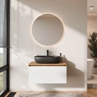 ARISA Bathroom Furniture Set in White – With Nova...
