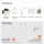 ARISA Bathroom Furniture Set, White Ribbed – With Nova LED Mirror and Black Ceramic Countertop Sink (42 cm)