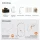 ARISA Bathroom Furniture Set in Black Ribbed - With LED Mirror and Black Ceramic Countertop Sink (42 cm)