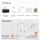 ARISA Bathroom Furniture Set in Black Ribbed - With LED Mirror and White Ceramic Countertop Sink (60 cm)