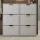 STIVIO Schuhschrank zweireihig