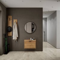 STIVIO Schuhschrank mit LED Spiegel VELUNA 60 cm