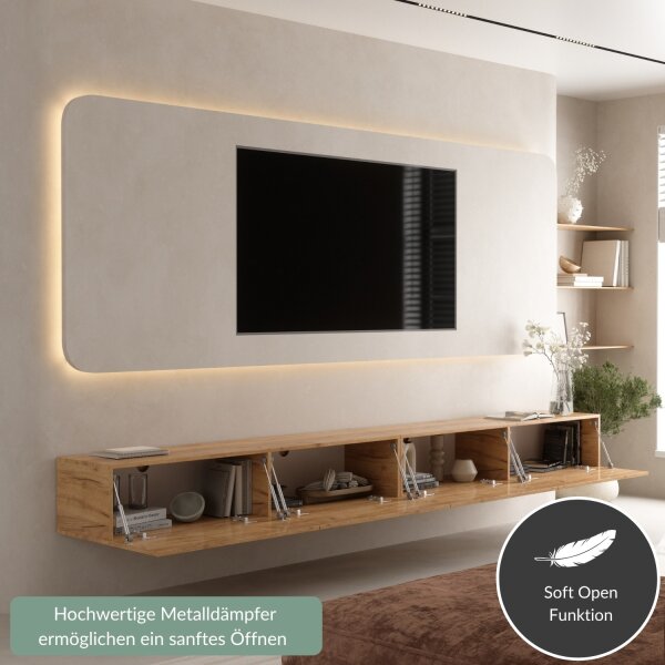WEST TV Board 320 cm (2 x 160 cm)