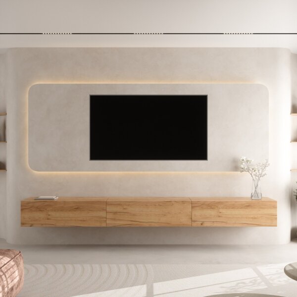 WEST TV Board 300 cm (3 x 100 cm)