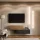 TV-Board WEST – Zweiteiliges TV-Board 2×100 cm, versetzt montierbar, in verschiedenen Farbkombinationen