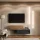 TV-Board WEST – Zweiteiliges TV-Board 2×100 cm, versetzt montierbar, in verschiedenen Farbkombinationen