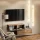 TV-Board WEST – Zweiteiliges TV-Board 2×100 cm, versetzt montierbar, in verschiedenen Farbkombinationen