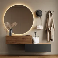 Hallway Wardrobe, 2 x 100 cm, various colors