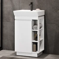 NYX Bathroom Furniture Set, Matte White, 50 cm