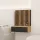 Wandpaneele AKUSTRA 50 x 50 cm Gold Eiche 3er Set
