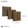 Wandpaneele AKUSTRA 50 x 50 cm Gold Eiche 3er Set