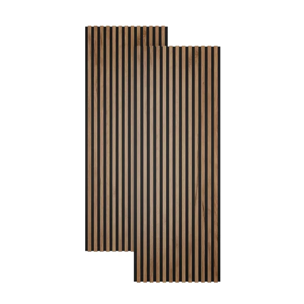 AKUSTRA Wall Panels, 120 x 50 cm, Golden Oak, Set of 2