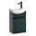 Waschtischunterschrank mit Waschbecken Wega 40 cm Anthrazit matt