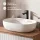 ARISA Double Vanity Unit, 160 cm, in White Ribbed, with 2 NOVA 60 cm LED Mirrors and 2 White Ceramic Countertop Sinks, 60 cm