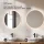 ARISA Double Vanity Unit, 160 cm, in Black Ribbed, with 2 NOVA 60 cm LED Mirrors and 2 White Ceramic Countertop Sinks, 42 cm