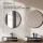 ARISA Double Vanity Unit, 160 cm, in White, with 2 VELUNA 60 cm LED Mirrors and 2 Black 55 cm Ceramic Countertop Sinks