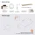 ARISA Double Vanity Unit, 160 cm, in White, with 2 VELUNA 60 cm LED Mirrors and 2 Black Ceramic Countertop Sinks, 42 cm