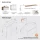 ARISA Double Vanity Unit, 160 cm, in White Ribbed, with 2 ARIA 80 cm LED Mirror Cabinets and 2 White Ceramic Countertop Sinks, 42 cm