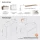 Conjunto de lavabo doble ARISA de 160 cm en color blanco, con 2 armarios con espejo LED ARIA de 80 cm y 2 lavabos sobre encimera de cerámica blanca de 60 cm