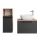 ASTRA Waschtischunterschrank  60 cm mit Midischrank