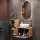 ASTRA Waschtischunterschrank 60 cm mit Midischrank und LED Spiegel