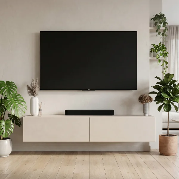Meuble TV WEST Cachemire 160 cm