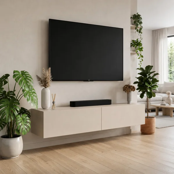 Meuble TV WEST Cachemire 160 cm