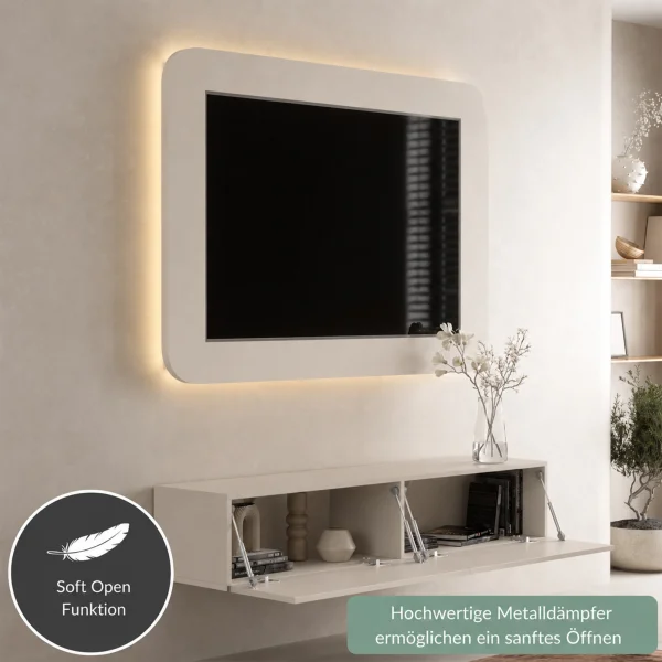 Meuble TV WEST Cachemire 160 cm