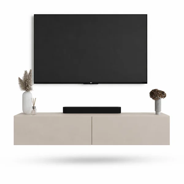 Meuble TV WEST Cachemire 160 cm