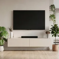 Meuble TV WEST Cachemire 160 cm