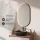 Ensemble de meubles de salle de bains ARISA – Avec miroir LED GLORA et lavabo à poser en céramique de 42 cm