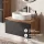 Ensemble de meubles de salle de bains ARISA – Avec miroir GLORA à LED et lavabo à poser en céramique de 55 cm