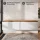 ARISA Living TV Stand, 160 cm, in Gold Oak / White