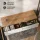 ARISA Living TV Stand, 160 cm, in Gold Oak / White