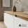 ARISA Living TV Stand, 160 cm, in Gold Oak / White