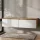 ARISA Living TV Stand, 160 cm, in Gold Oak / White