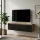ARISA Living TV Stand 160 cm in Gold Oak / Black Ribbed