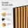 AMYRA Entryway Set, 100 cm, in Gold Oak / White, NIVORA Mirror & Acoustic Panel