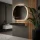 AMYRA Entryway Set 100 cm in Gold Oak / Black, AUBE Mirror & Acoustic Panel