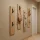 OSSA Wardrobe Panel in Gold Oak, Set of 4