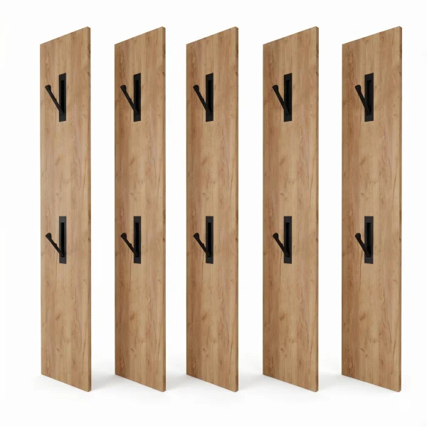 Conjunto de 5 paneles para armario OSSA en roble dorado