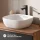 Lavabo doppio ARISA da 160 cm con lavabo da appoggio in ceramica da 42 cm
